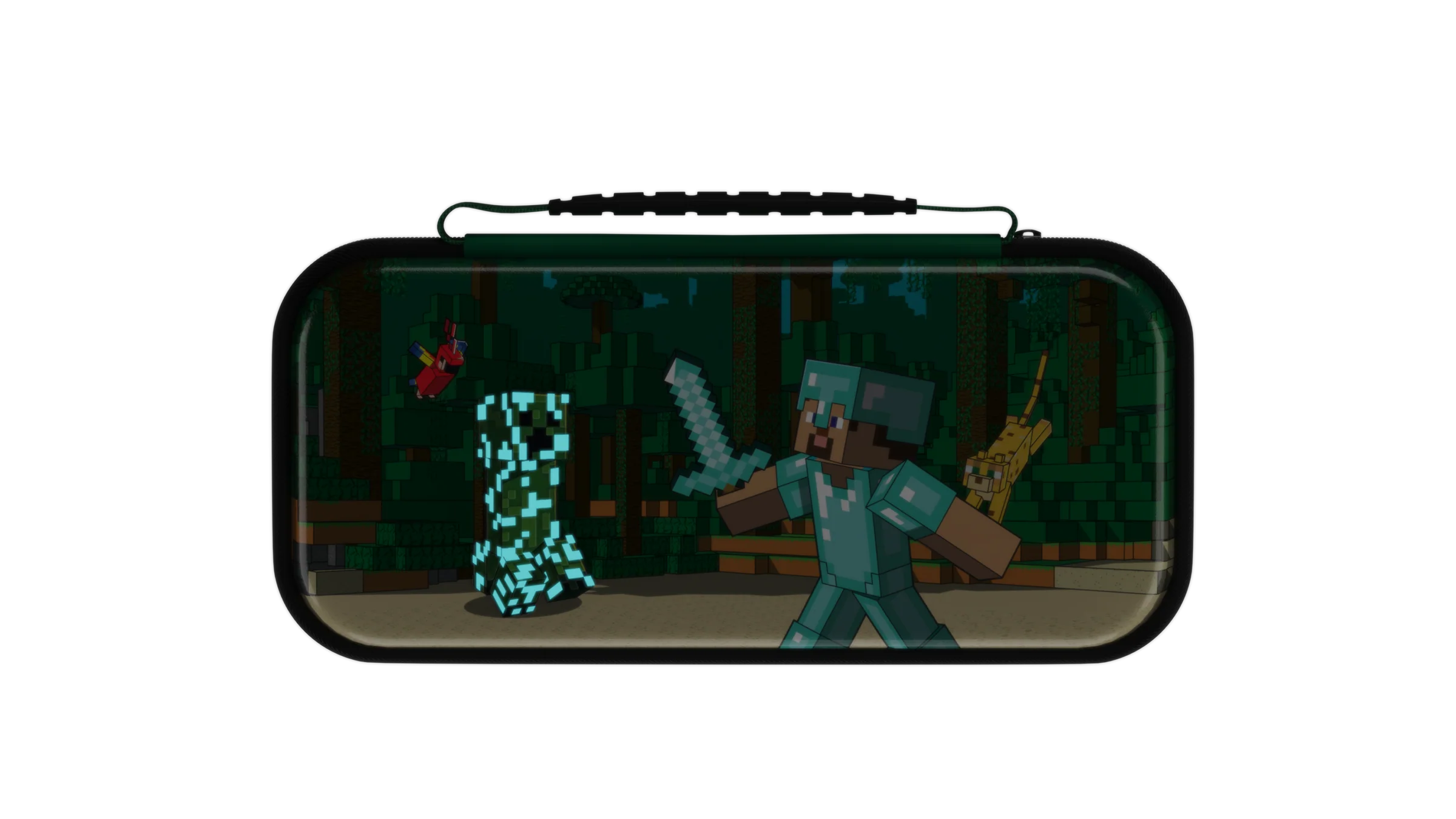 PDP REALMz™ Travel Case Plus: Minecraft Forest Battle - Nintendo Switch™ - Image 3