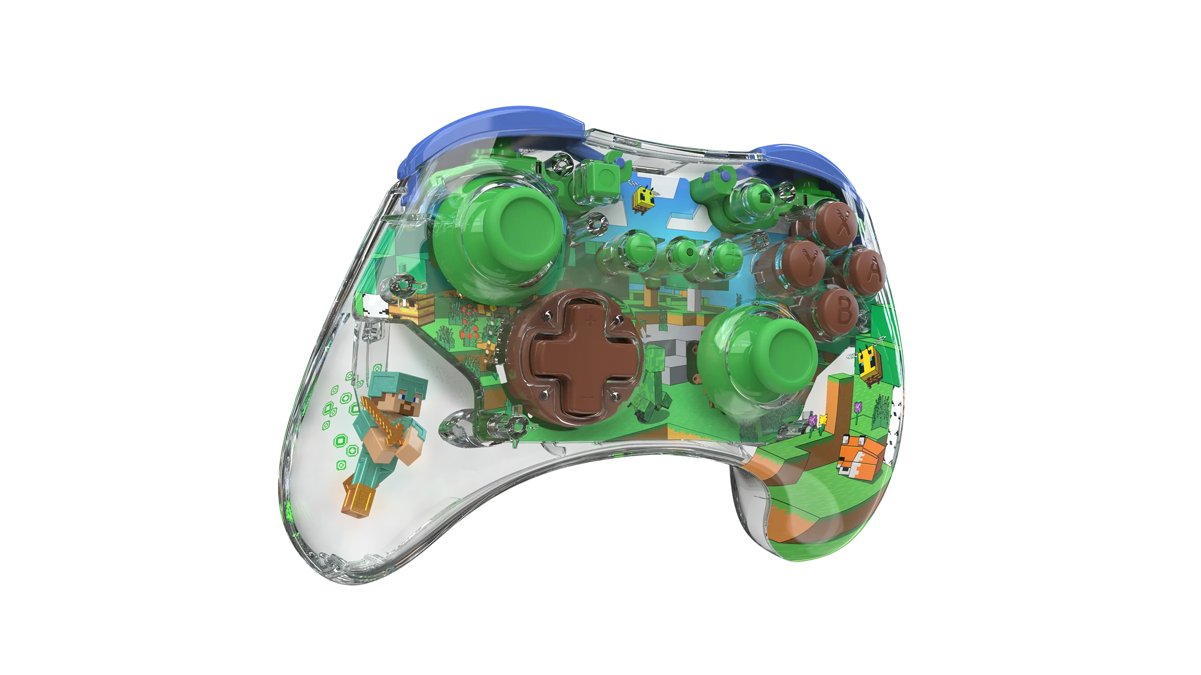 PDP REALMz™ Wireless Controller: Minecraft Forest Biome - Nintendo Switch™ - Image 3